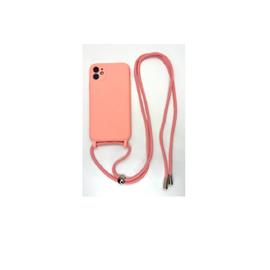 FUNDA SILICONA CORREA COLGABLE COMPATIBLE CON IPHONE 11