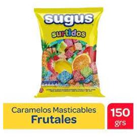 CARAMELOS SUGUS MASTICABLES SURTIDO 150G