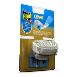 Aparato Tableta para mosquitos sin cable Raid + 4 Tabletas