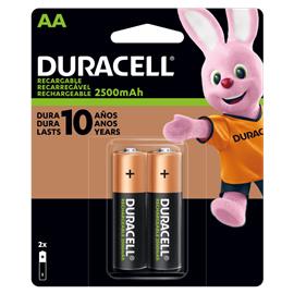 PILAS DURACELL RECARGABLES AA X 2U