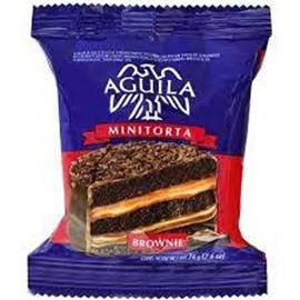 ALFAJOR AGUILA MINITORTA BROWNIE x 12u