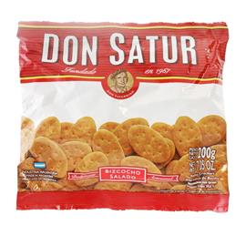 BIZCOCHOS DON SATUR SALADO 200G