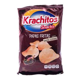 KRACHITOS PAPAS FRITAS JAMON 55G