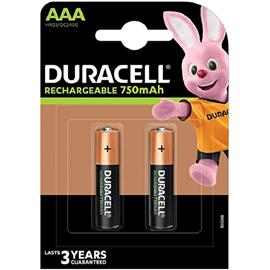 PILAS DURACELL RECARGABLES AAA X 2U