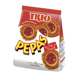 GALLETAS TRIO PEPAS 500G