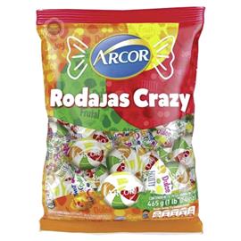 CARAMELOS RODAJAS CRAZY ARCOR 465g x 1u