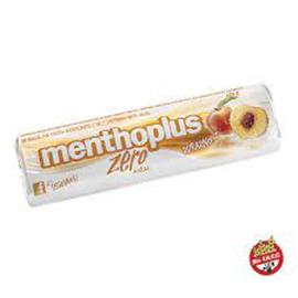 MENTHOPLUS CARAMELOS SIN AZUCAR DURAZNOX 12U