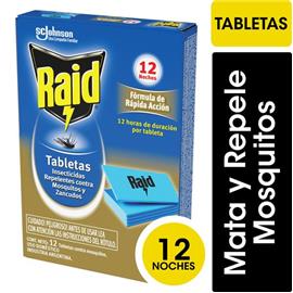 RAID TABLETAS REPUESTO X 12U