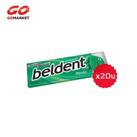 BELDENT CHICLES MENTA X 20U