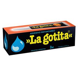 ADHESIVO INSTANTÁNEO LA GOTITA 2ML