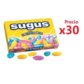 CARAMELOS SUGUS CONFITADOS 50g x 30u