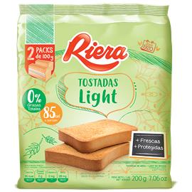 TOSTADAS RIERA EQUILIBRIO LIGHT 200G