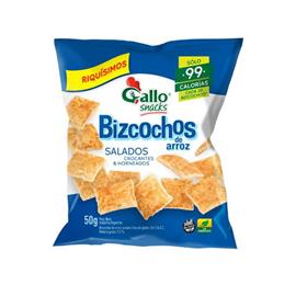 GALLO BIZCOCHOZ DE ARROZ 50G