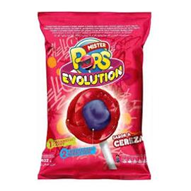 CHUPETIN MR POP´S EVOLUTION CEREZA 432g x 24U