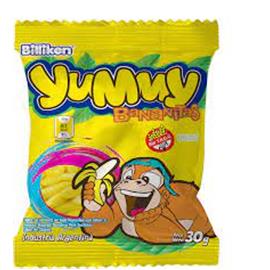 GOMITAS YUMMY BANANA 30g X 12U